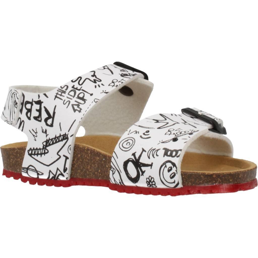 Sandales Garvalin Modèle 202472 Couleur Blanc 5/5