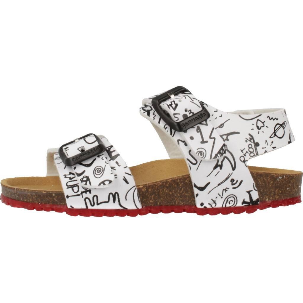 Sandales Garvalin Modèle 202472 Couleur Blanc 2/5