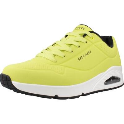 Sneakers skechers model uno - stand on air kleur geel
