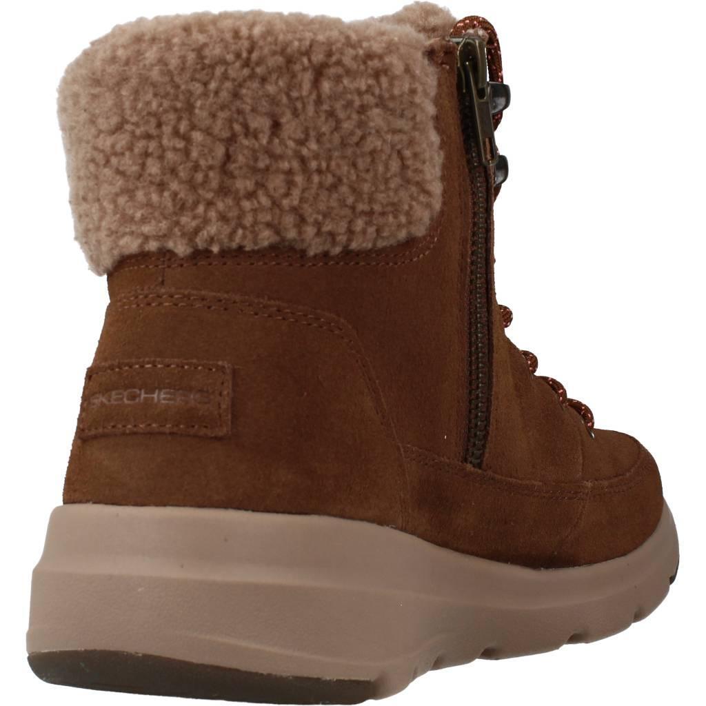 Botines Planos Mujer Skechers Woodlands Marrón 3/5