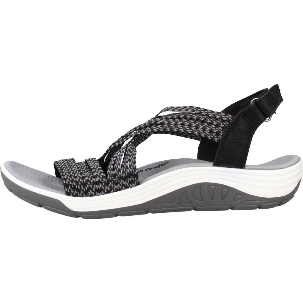 Sandales Skechers Modèle Reggae Cup Couleur Noir 2/5