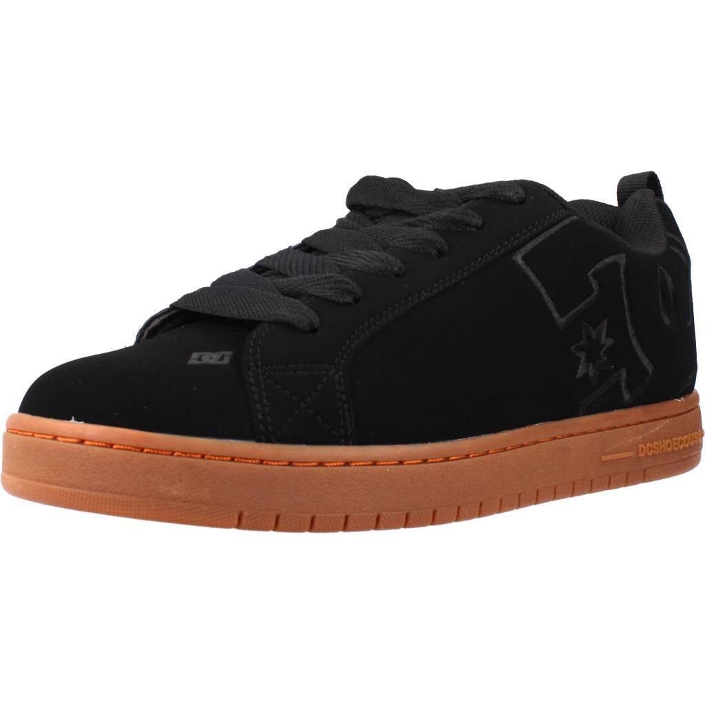 Ténis dc modelo court graffik m cor preto