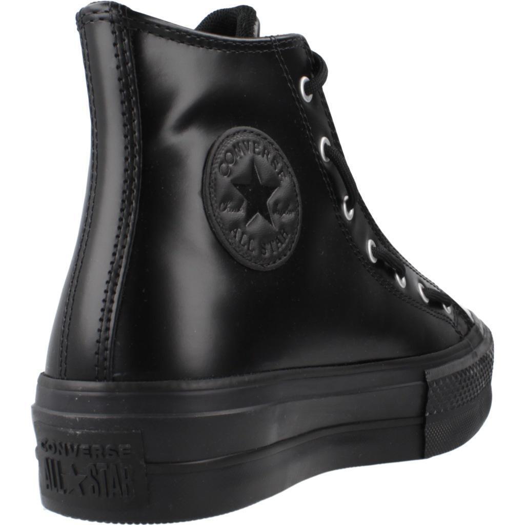 Baskets Converse Modèle Chuck Taylor All Star Lift Hi Couleur Noir 3/5