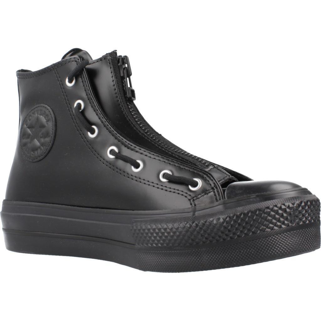 Baskets Converse Modèle Chuck Taylor All Star Lift Hi Couleur Noir 5/5