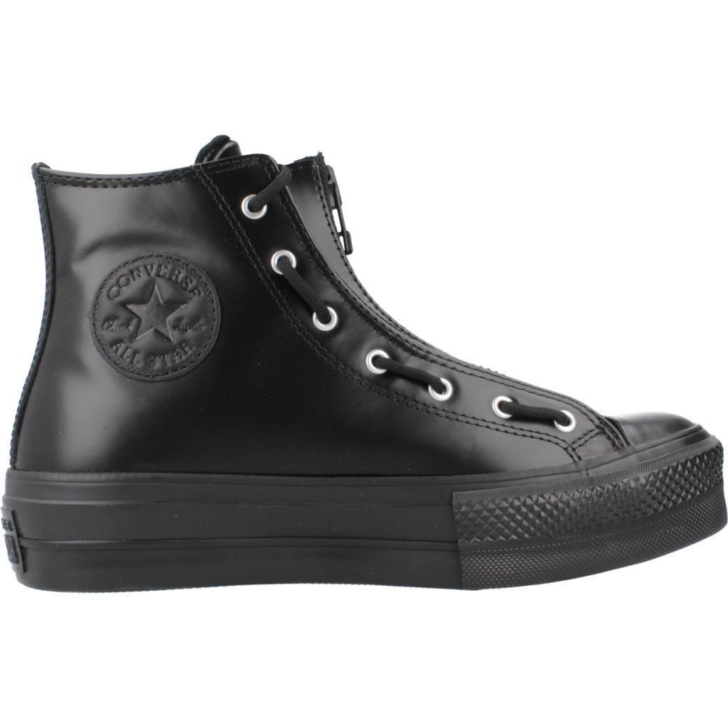 Baskets Converse Modèle Chuck Taylor All Star Lift Hi Couleur Noir 4/5