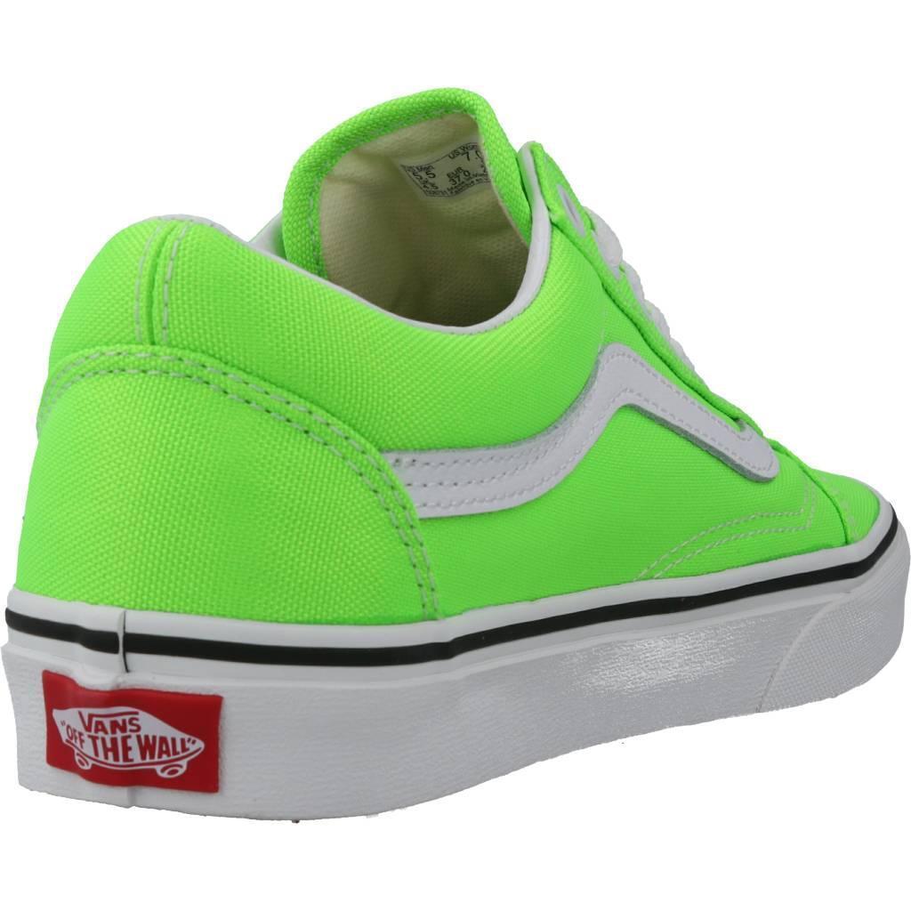 Baskets Vans Modèle Ua Old Skool Couleur Vert 3/5