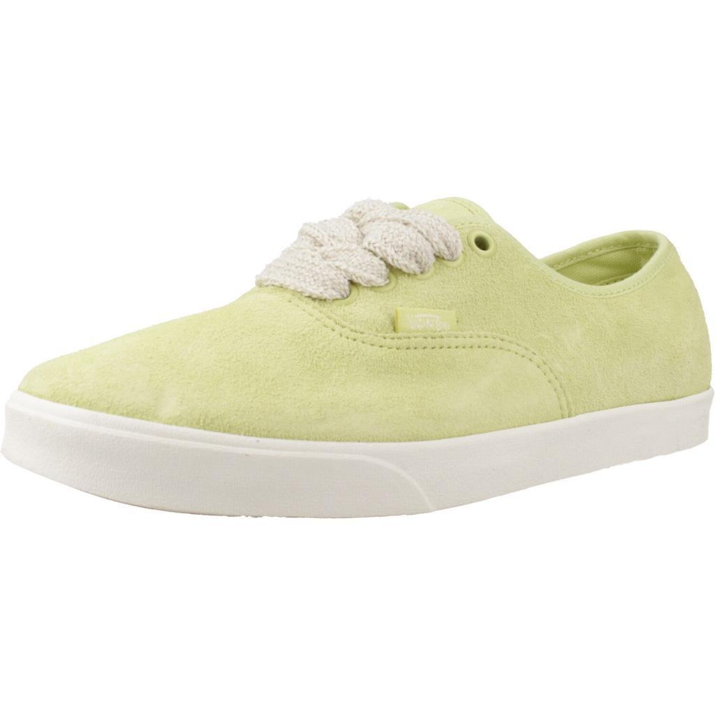 Ténis vans modelo authentic lowpro fat l cor verde