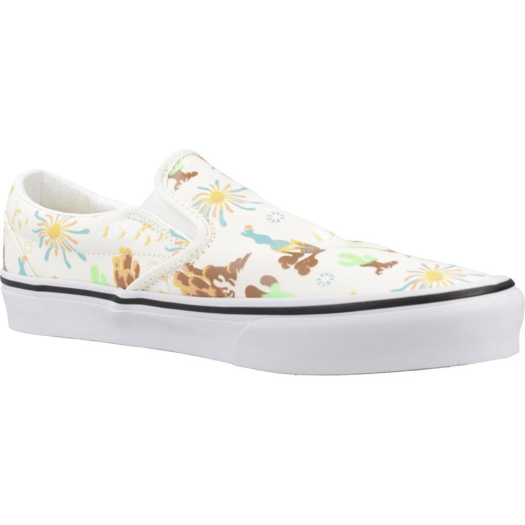 Baskets Vans Modèle Classic Slip-on Couleur Blanc 5/5