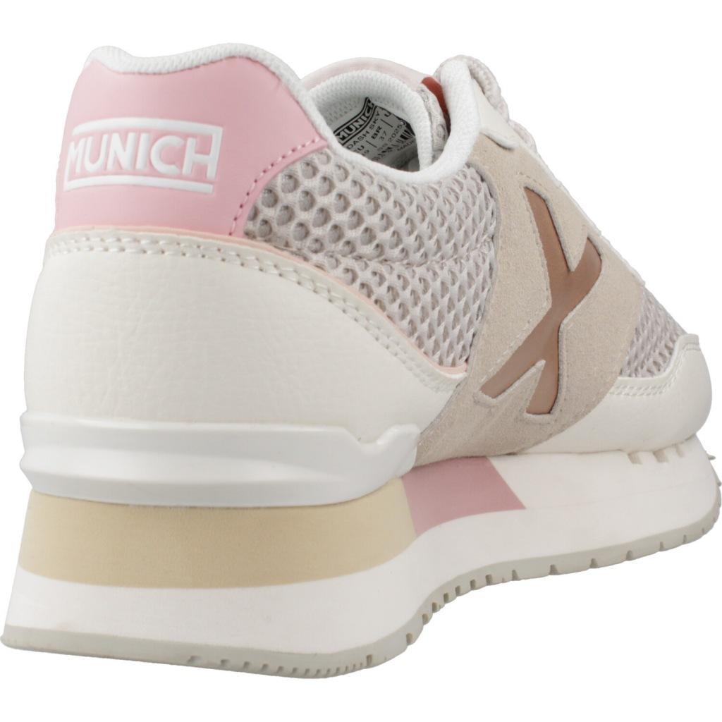 Scarpe Da Ginnastica Munich Modello Dash Women Sky Colore Beige 3/5