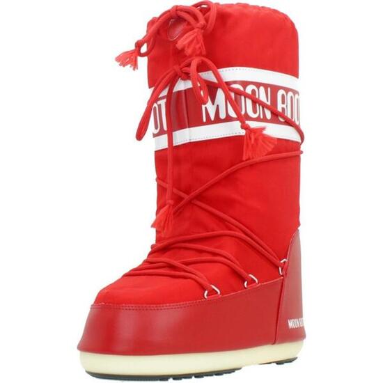 Stiefel Moon Boot Modell Icon Nylon Farbe Rot