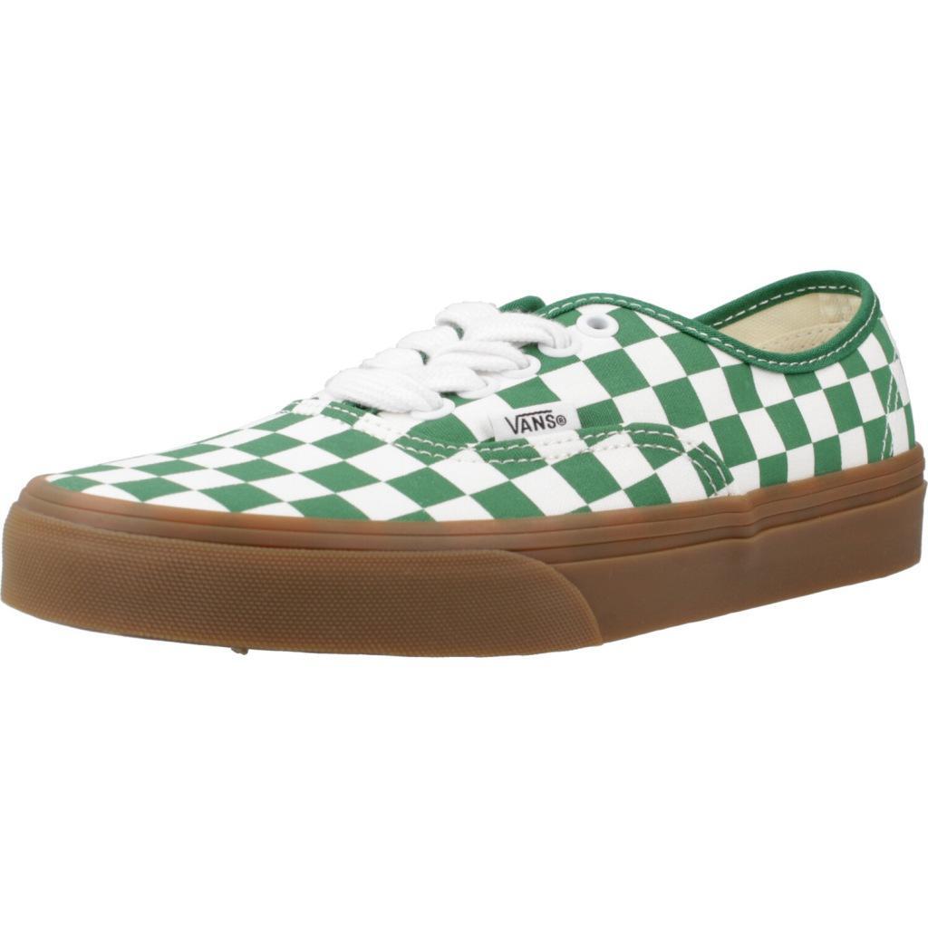Ténis vans modelo authentic fat lace che cor verde