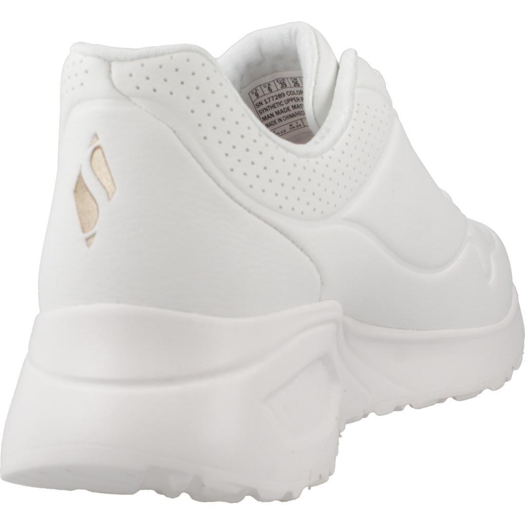 Baskets Skechers Uno Lite - Lite Work, Blanc, Femmes 3/5