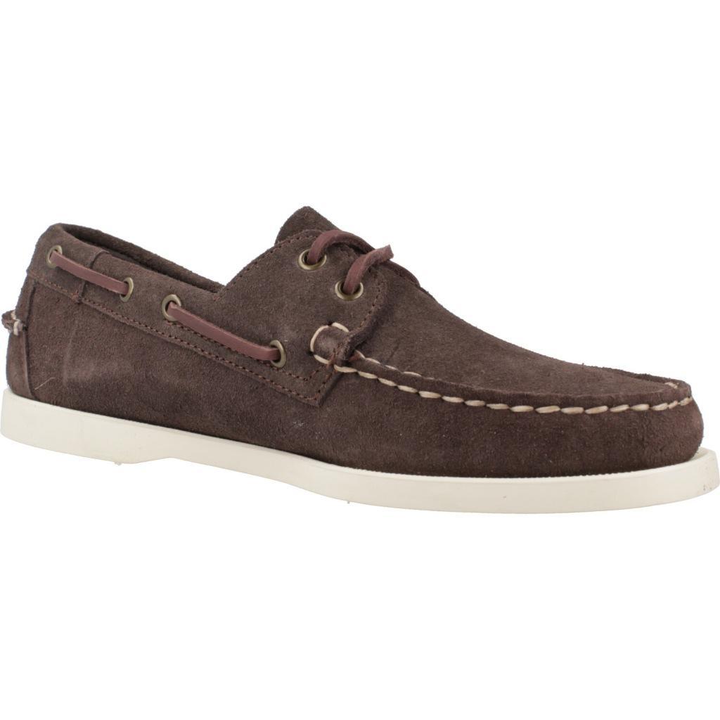 Baskets Sebago Modèle Docksides Portland Flesh Couleur Marron 5/5