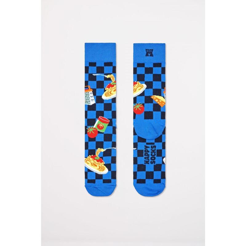 Ciorapi Happy Socks Model Dinner Sock Culoare Albastru