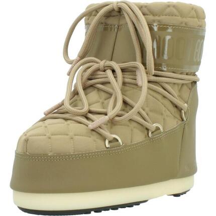 Bottes Moon Boot Modèle Mb Icon Low Quil Couleur Marron
