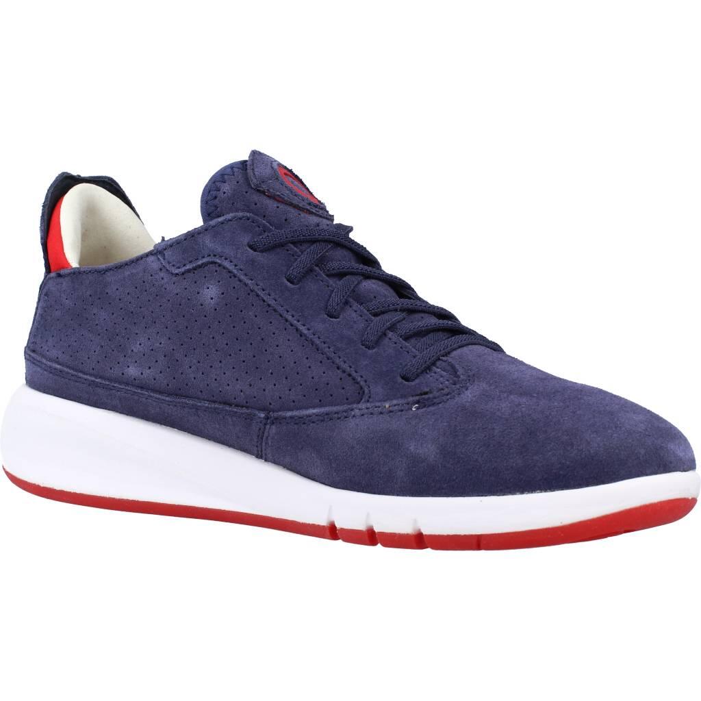 Baskets Geox Modèle D Aerantis A Couleur Bleu 5/5