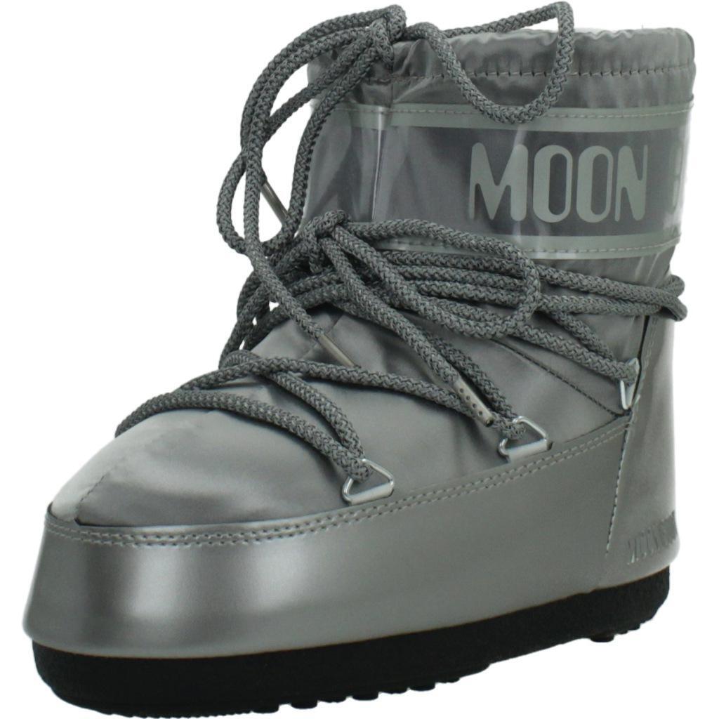 Moon Boot - Bottes Moon Boot Modèle Mb Icon Low Glan Couleur Argent - Bottes - Gris - Decathlon