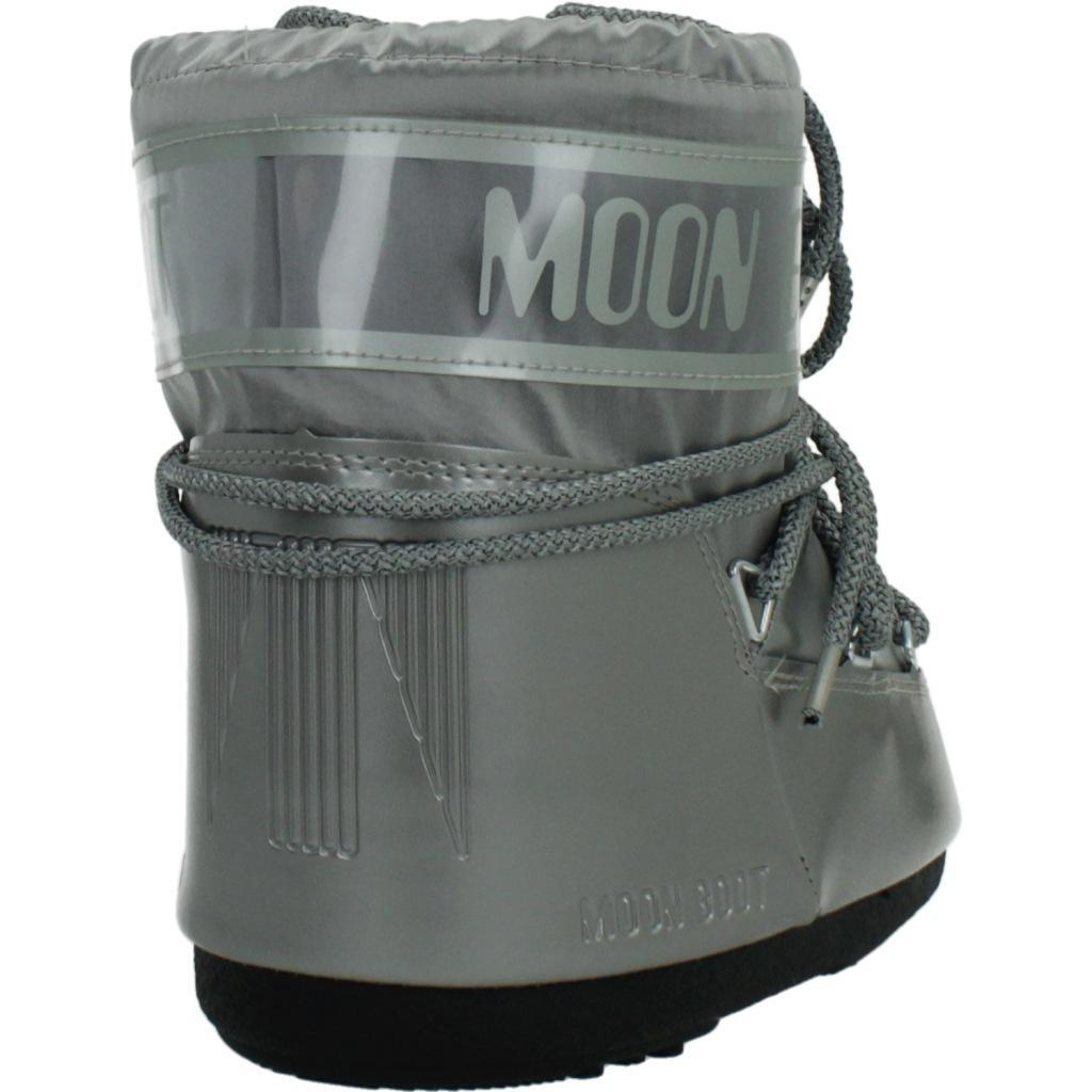 Bottes Moon Boot Modèle Mb Icon Low Glan Couleur Argent 3/5