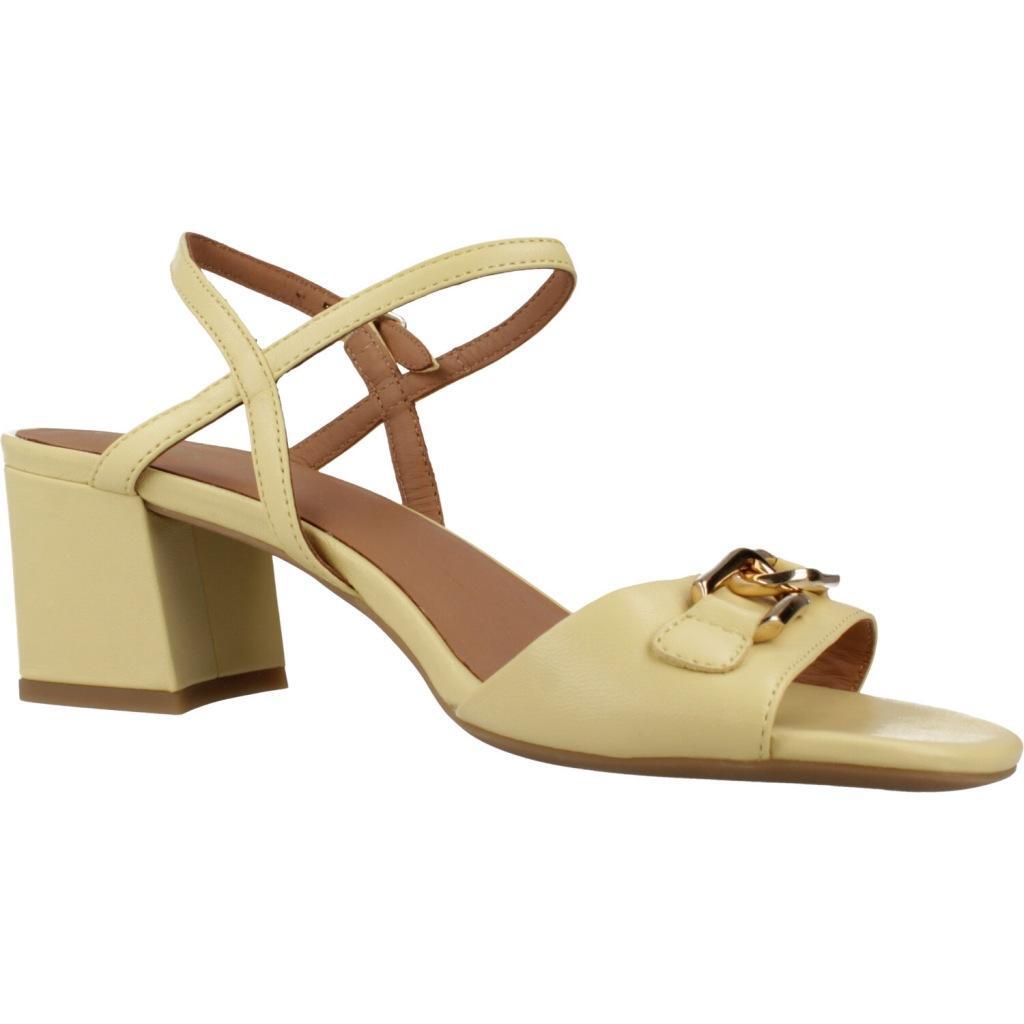 Sandales Geox Modèle D New Eraklia 50 Couleur Jaune 5/5