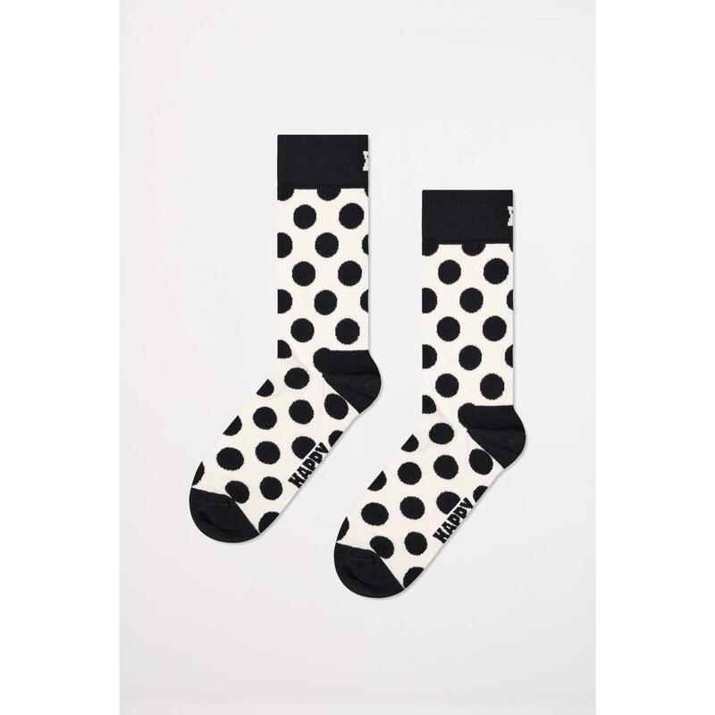 Ciorapi Happy Socks Model Big Dot Sock Culoare Alb