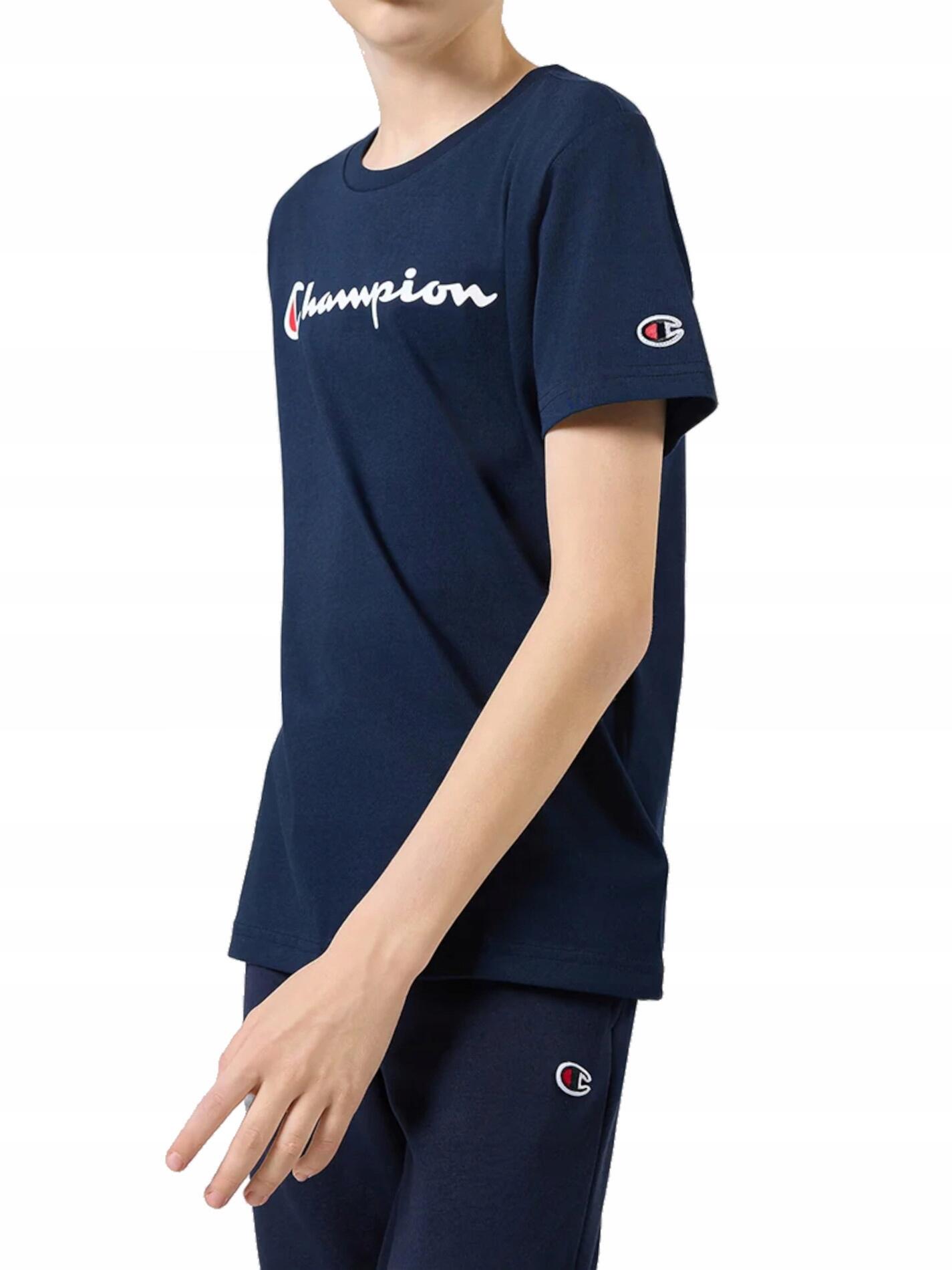 T-shirt Champion modèle 306879-BS501 pour unisexe enfants 3/4