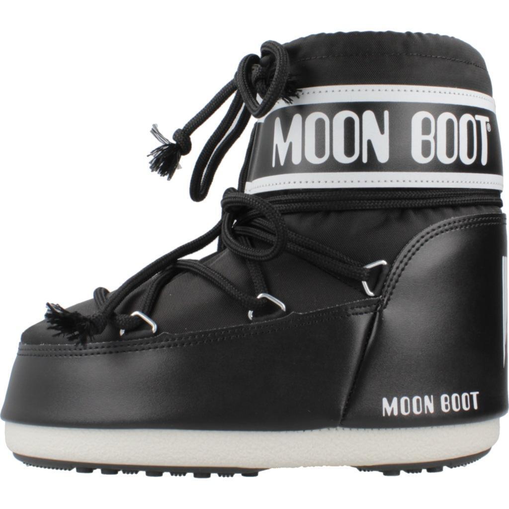 Bottes Moon Boot Modèle Mb Icon Low Ny Couleur Noir 2/5