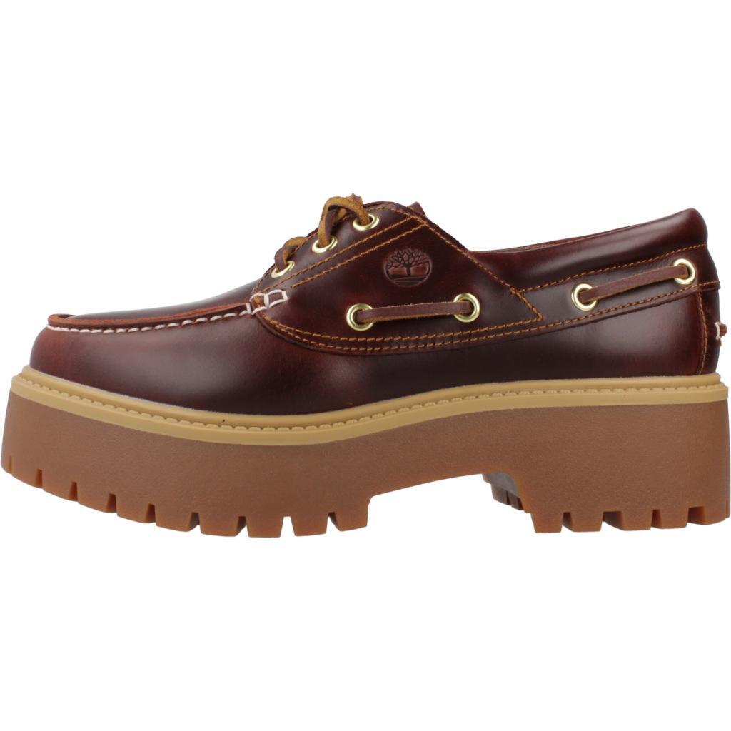 Baskets Timberland Modèle Stone Street Boat Shoe Couleur Marron 2/5
