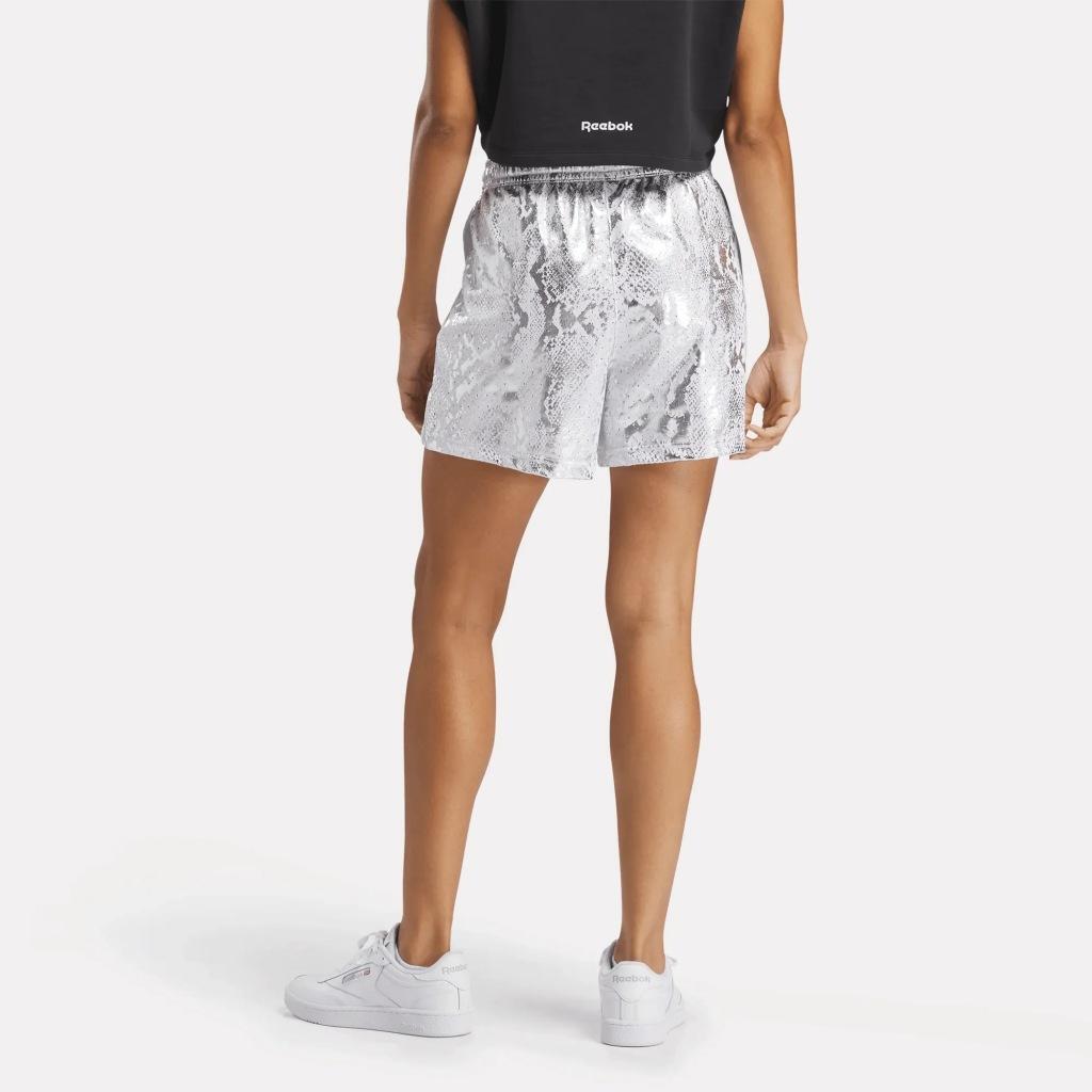 Pantalons Reebok Modèle Womens B-ball Off-court Allover Print Shorts 5 Couleur B 3/5