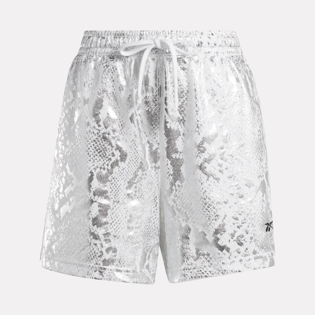 Pantalons Reebok Modèle Womens B-ball Off-court Allover Print Shorts 5 Couleur B 2/5