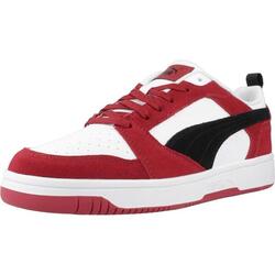 Baskets Puma Modèle Rebound V6 Low Sd Couleur Rouge