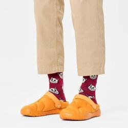 Chaussettes Happy Socks Modèle Cat Sock Couleur Bordeaux