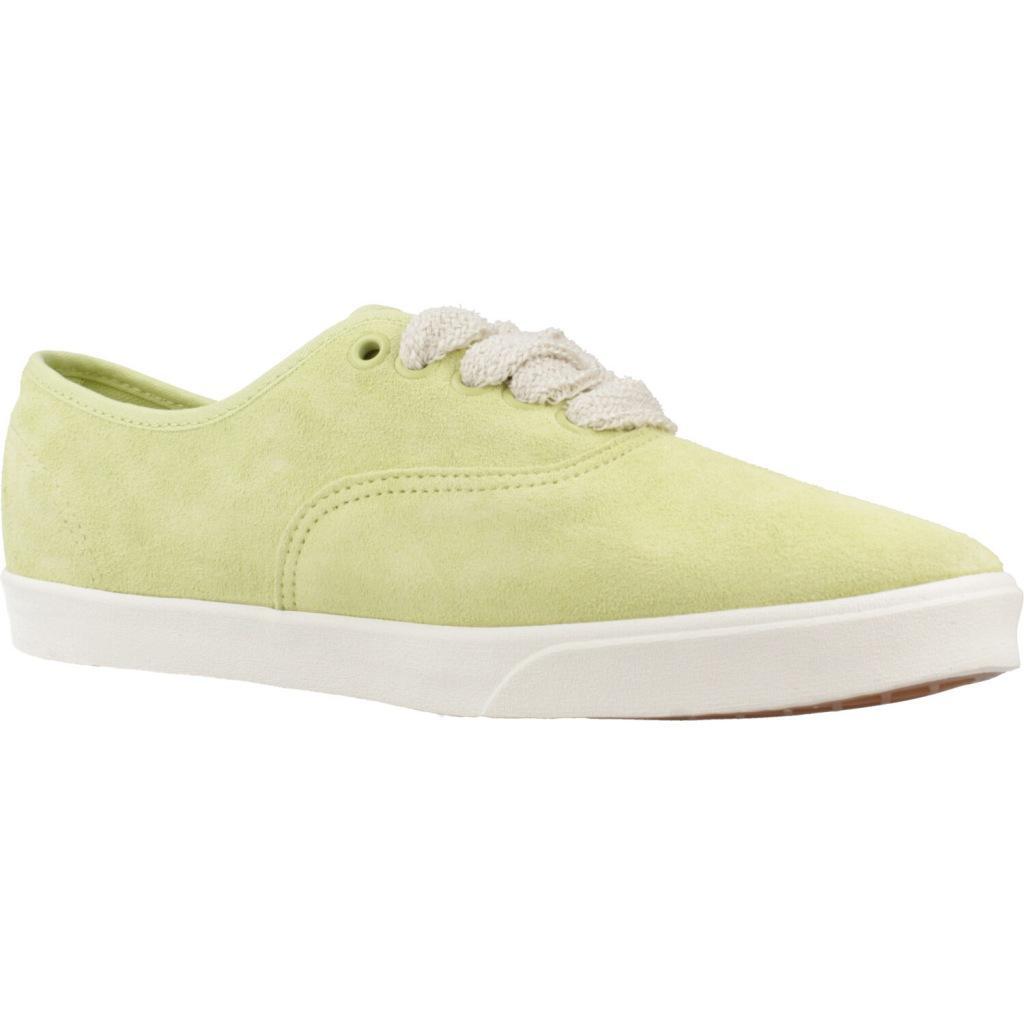Baskets Vans Modèle Authentic Lowpro Fat L Couleur Vert 5/5