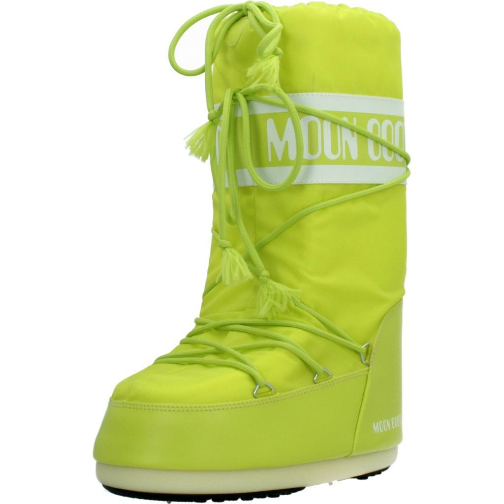 MOON BOOT Botas Moon Boot Modelo Icon Nylon Cor Amarelo