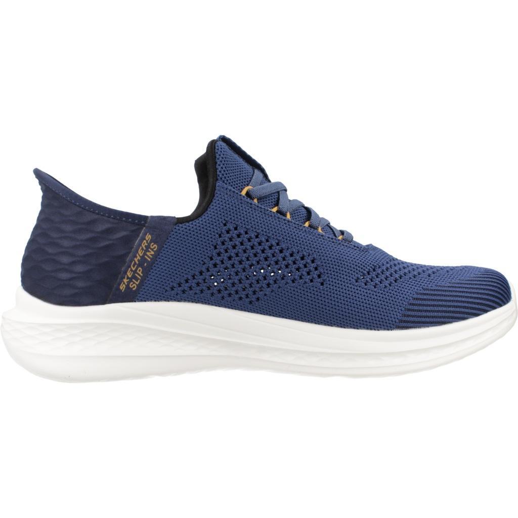Baskets Skechers Modèle Slip-ins 210810s Slade Couleur Bleu 4/5