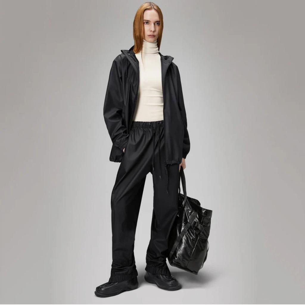 Pantalons Rains Modèle Rain Pants Regular W3 Couleur Noir 5/7