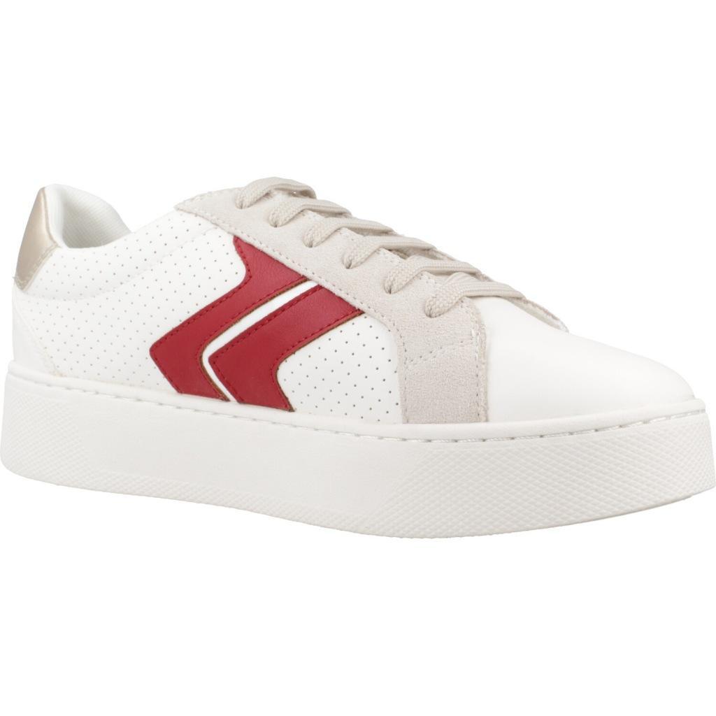 Baskets Geox Modèle D Skyely Couleur Blanc 5/5
