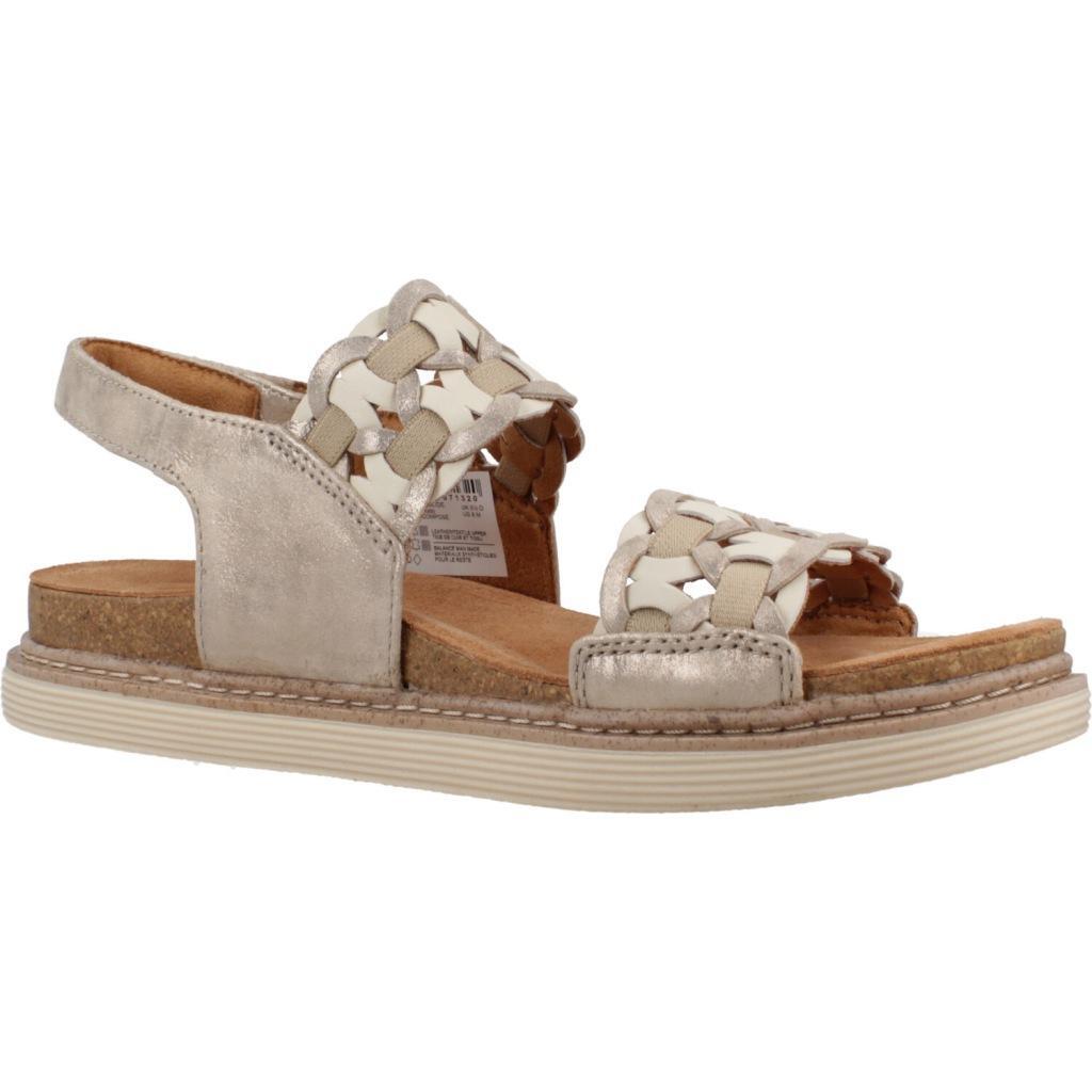 Sandales Clarks Modèle Arwell Glide Couleur Gris 5/5