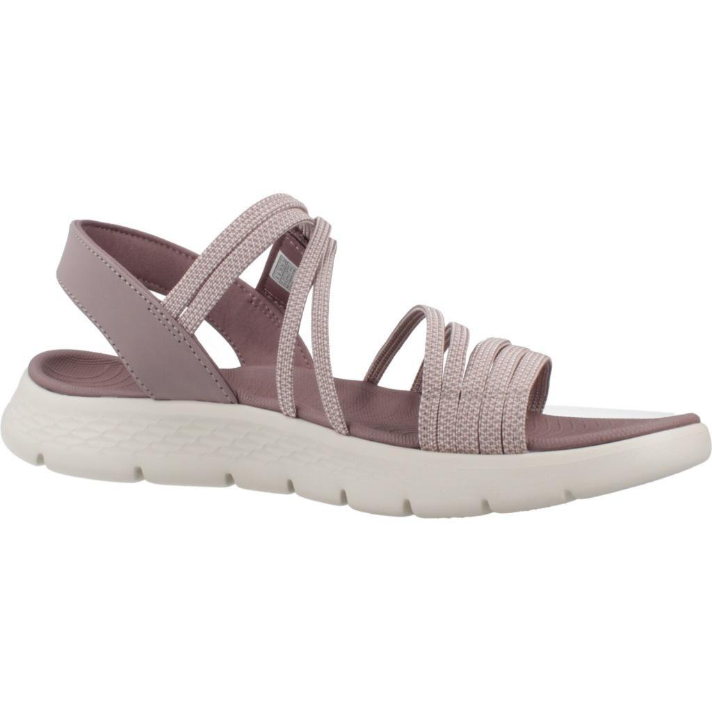 Sandalias Planas Mujer Skechers  Rosa 5/5