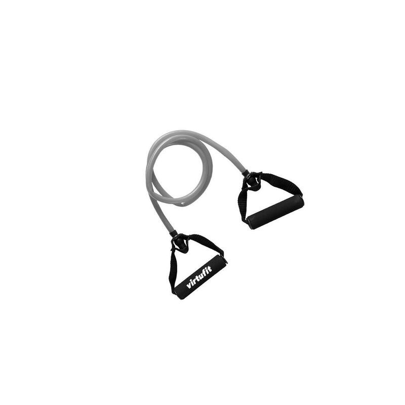 Linka oporowa - Fitness Elastic z uchwytem średnia
