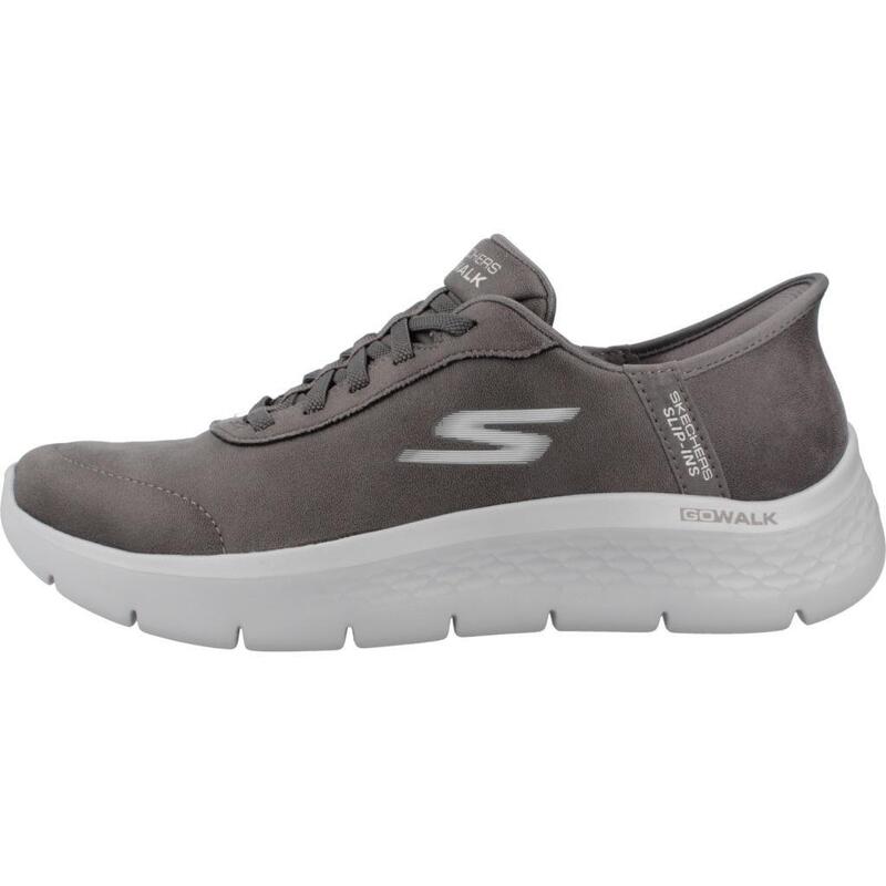 Pantofi Sport Skechers Model Go Walk Flex - Mali Slip-ins Culoare Gri