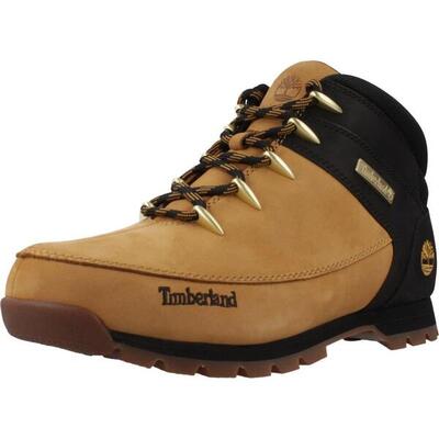 Sneakers timberland model euro sprint mid lace kleur lichtbruin