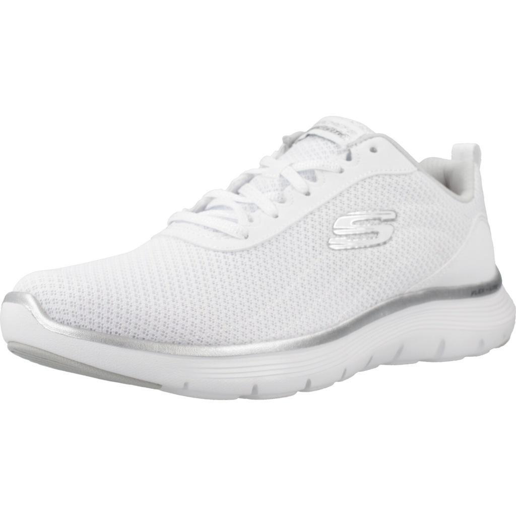 SKECHERS Ténis Skechers Modelo Flex Appeal 5.0 Cor Branco