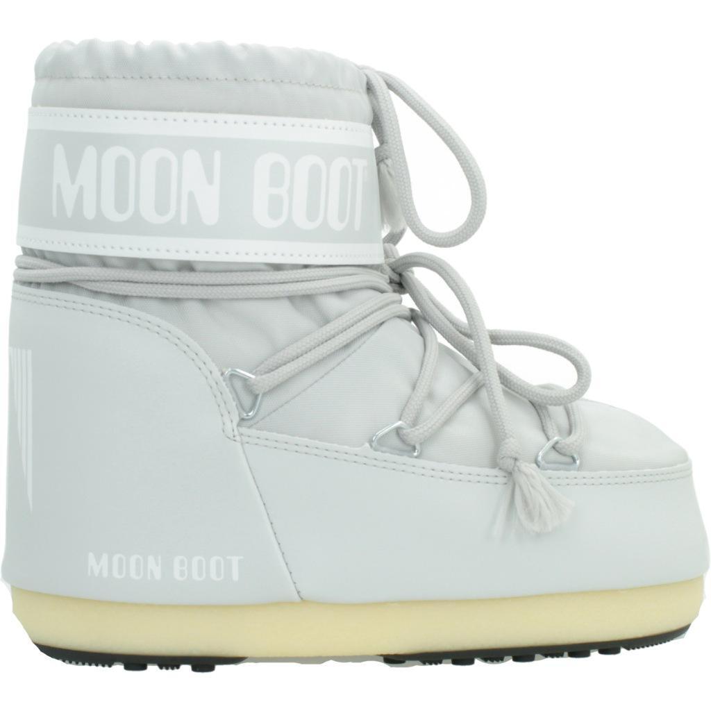 Bottes Moon Boot Modèle Mb Icon Low Ny Couleur Gris 4/5