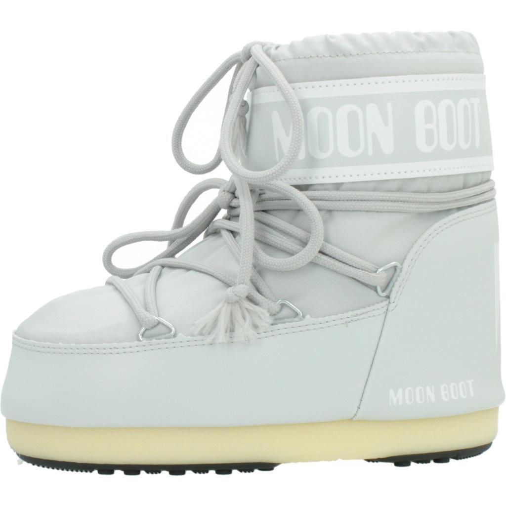 Bottes Moon Boot Modèle Mb Icon Low Ny Couleur Gris 2/5