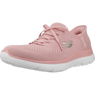 Sneakers skechers summits-new daily, roze, dames
