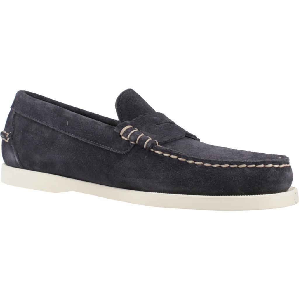 Scarpe Da Ginnastica Sebago Modello Dan Boat Flesh Colore Blu 5/5