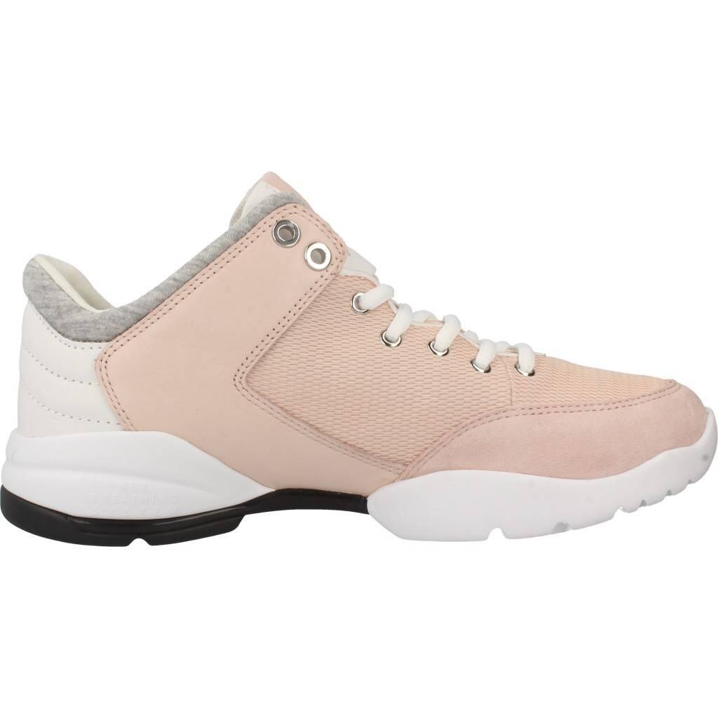 Baskets Geox Modèle D Sfinge A Couleur Rose 4/5