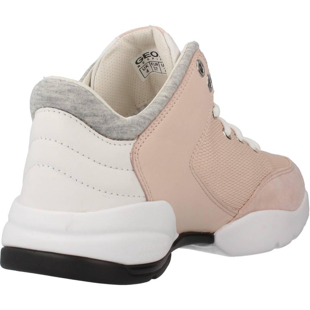 Baskets Geox Modèle D Sfinge A Couleur Rose 3/5