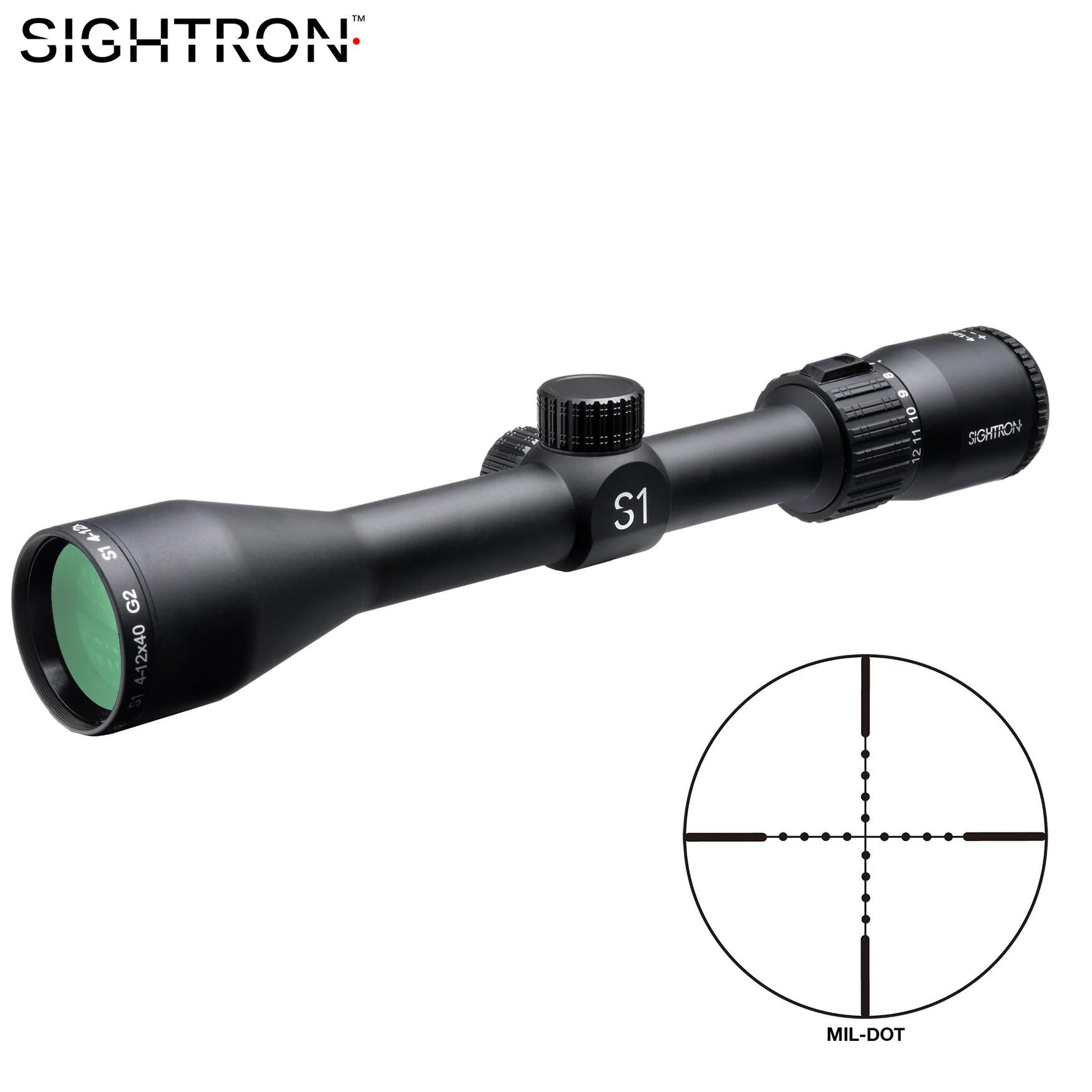 Visor Sightron S1 4-12X40 G2 Mil-Dot 5/5