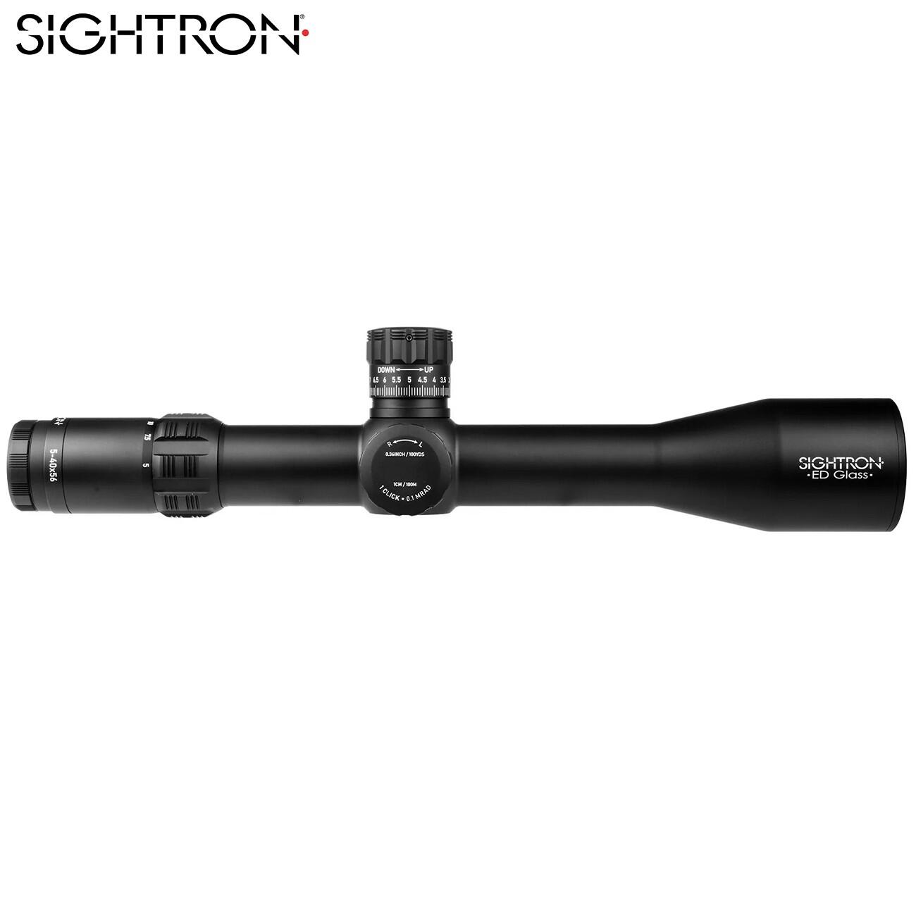 Visor Sightron SVIII 5-40x56 ED FFP IR Zero Stop MH-6 3/6